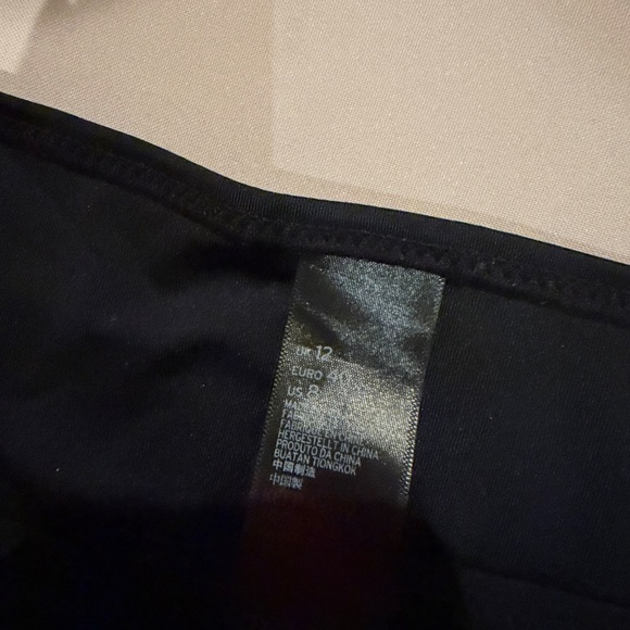 NWOT black bikini bottom - Picture 2 of 3